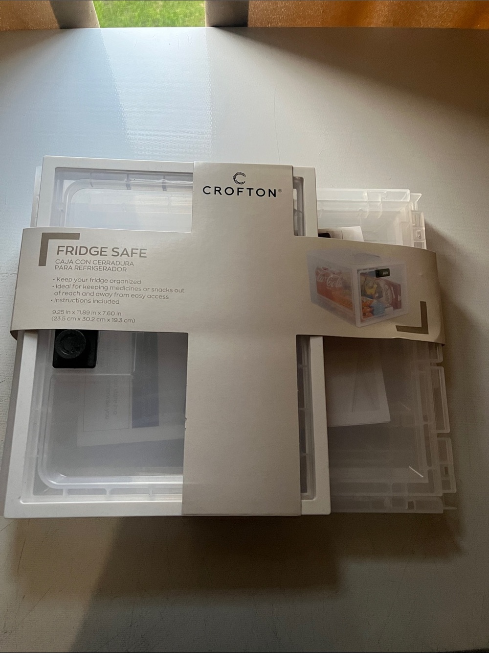 Crofton Clear Refrigerator Safe